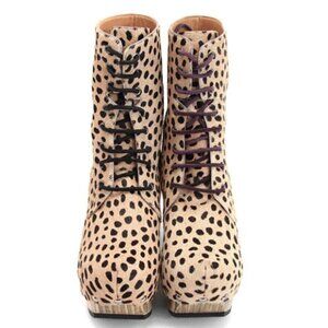 Fluevog Arc Rainbow Boot, Cheetah Print